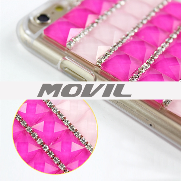 NP-2461 Handmade Bling Bling With Diamond  Funda para iPhone 6-7